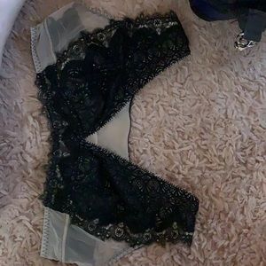 Victoria’s Secret Nude Mesh & Lace Bralette NWOT